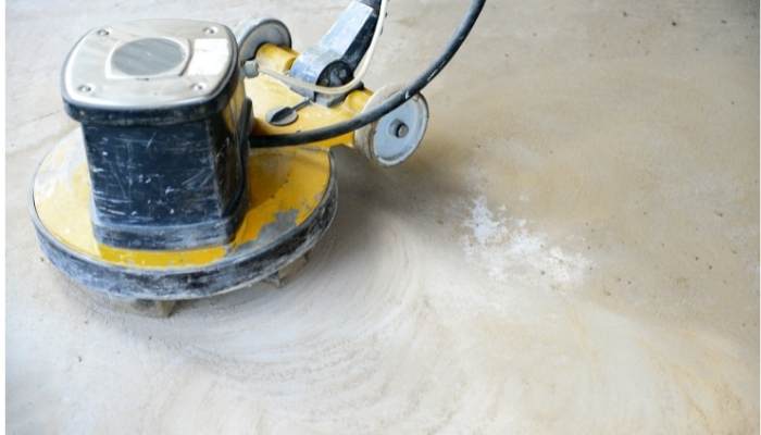 concrete polishing machine