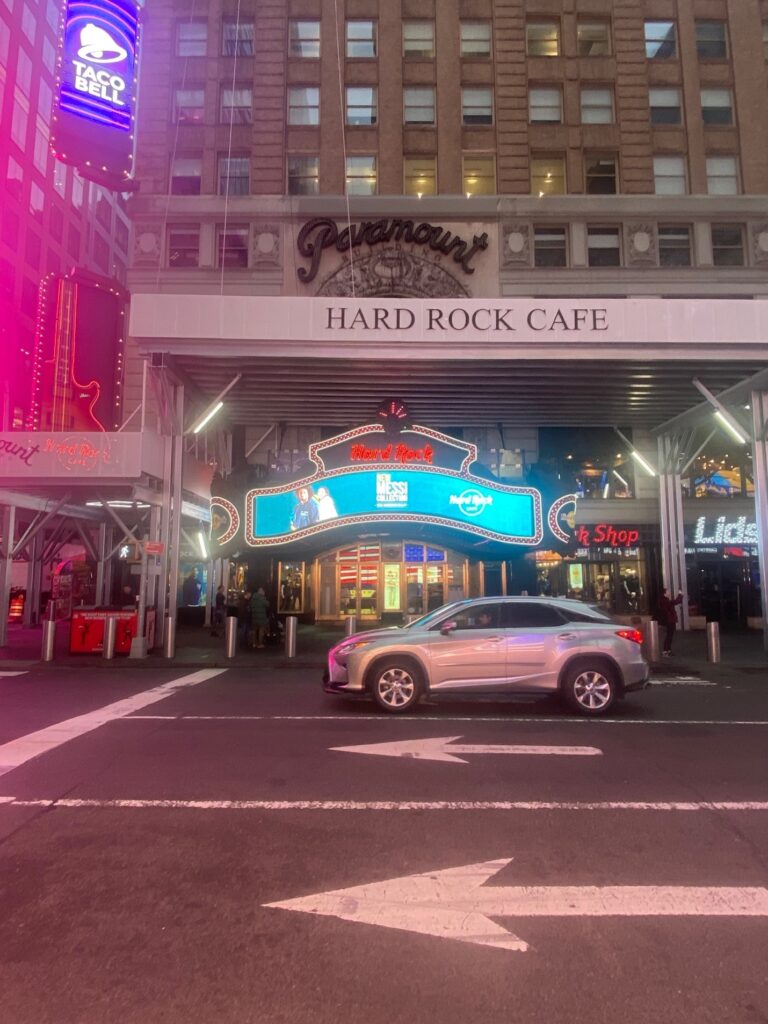 NYC Epoxy Contractors Install Metallic Epoxy Floors in Hard Rock Cafe Times Square