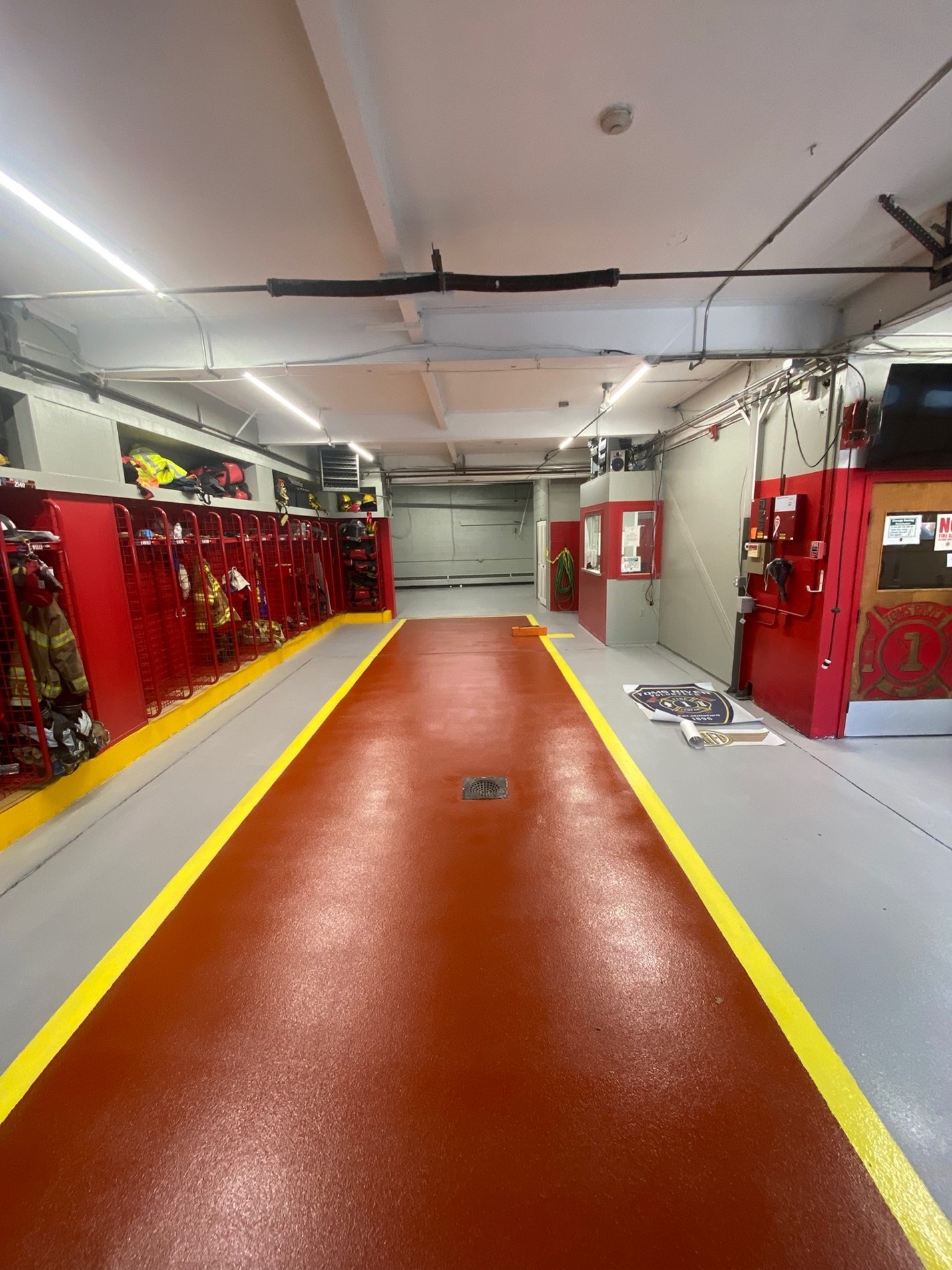 toms river firehouse epoxy floors