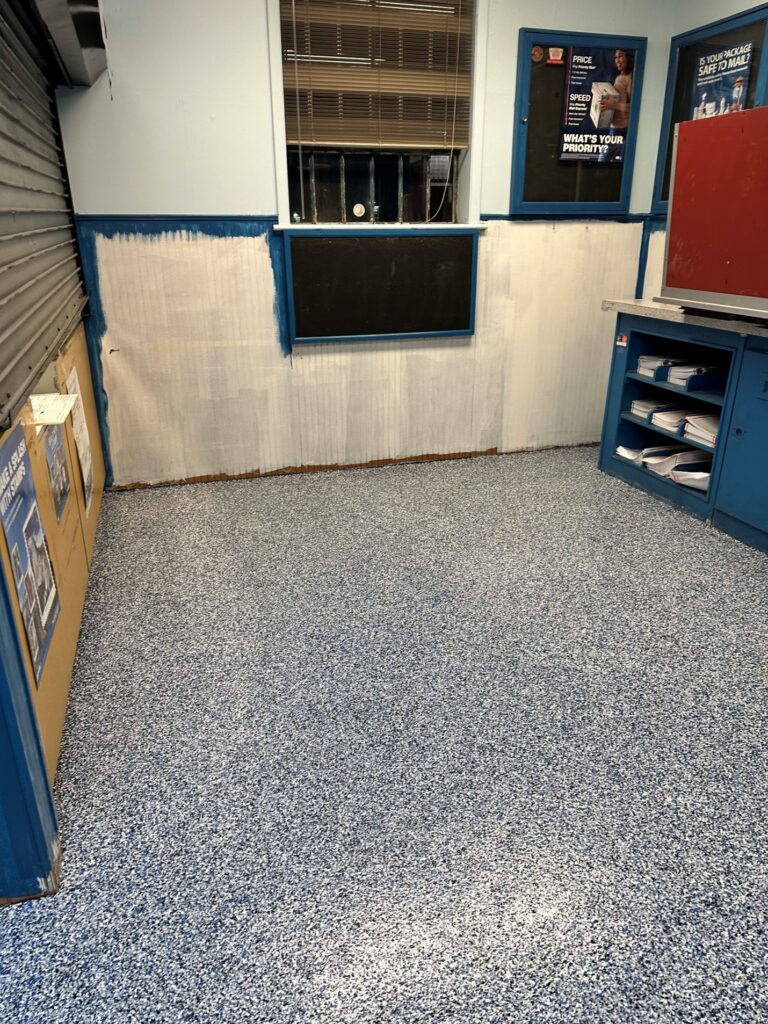 united states post office epoxy flake flooring east rutherford nj