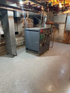 Epoxy-Flake-Flooring-Princeton-NJ-Mechanic-Room