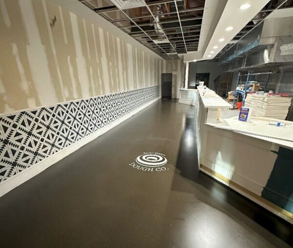 Polished Concrete Floors Elevate Broad Street Dough Co. in Wall, NJ