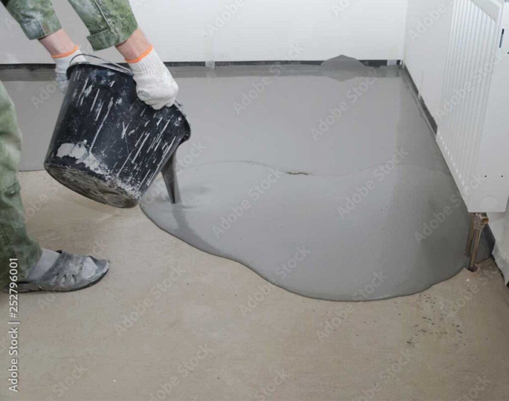 Applications of Self-Leveling Cement